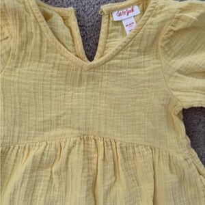 Cat & Jack Yellow Baby Dress